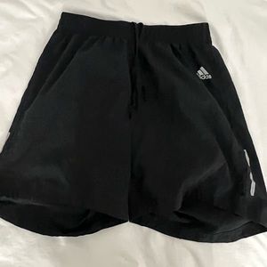 black mens adidas atheistic shorts